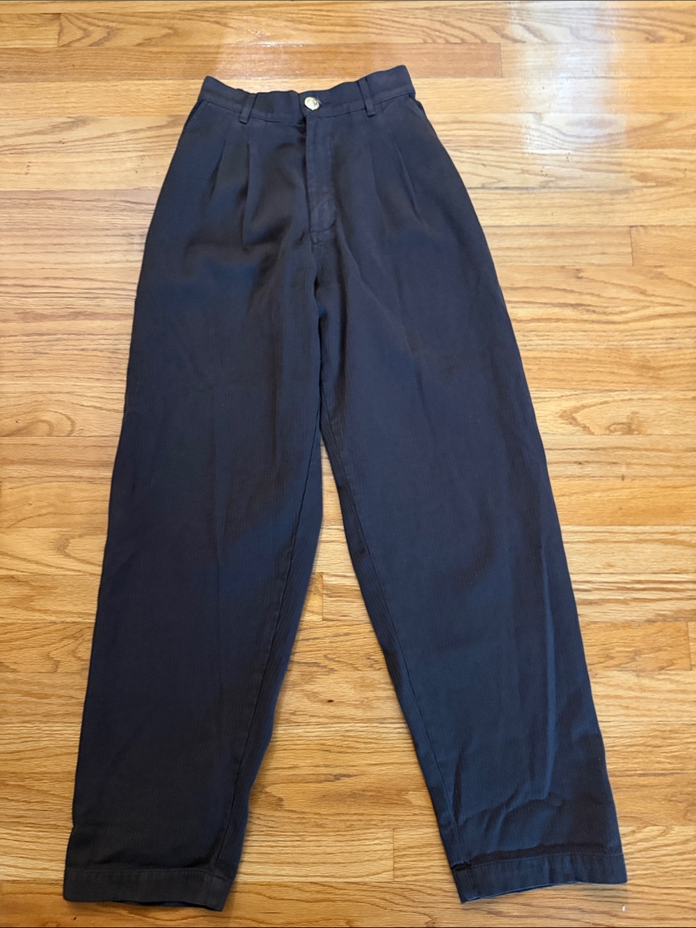 Big Bud Press heritage trouser in espresso brown